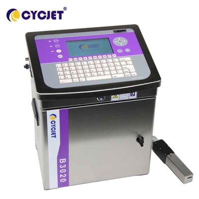 Κωδικοποίηση batch ημερομηνίας εκτυπωτών CYCJET B3020 Qrcode Cij Inkjet αριθμού μερών και χαρακτηρισμός των εκτυπωτών