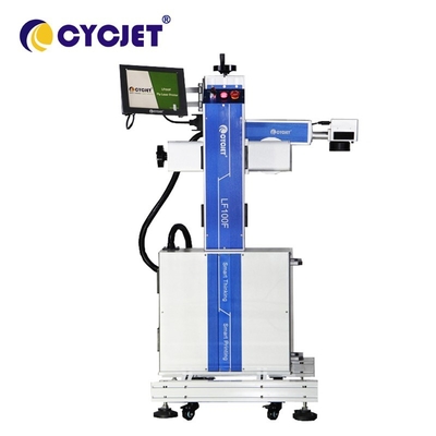 100W πετώντας Engraver LF100F Qr λέιζερ ινών βιομηχανικός εκτυπωτής κώδικα
