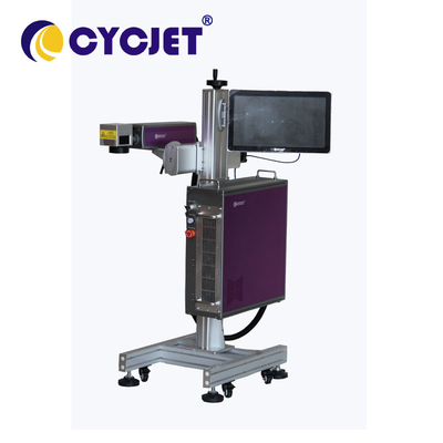 100W εκτυπωτής λέιζερ Cycjet κωδικοποίησης που πετά το κιβώτιο ιατρικής δεικτών λέιζερ ινών Mopa