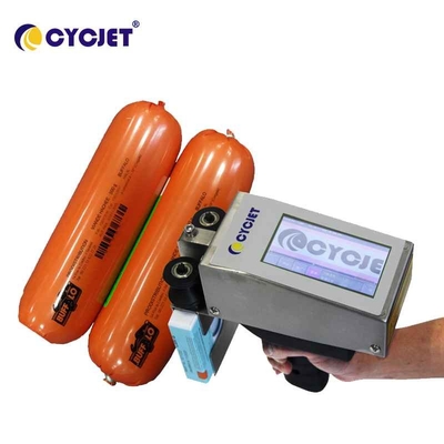 QR φορητός Inkjet εκτυπωτής γραμμωτών κωδίκων κώδικα 200DPI 18mm ύψος