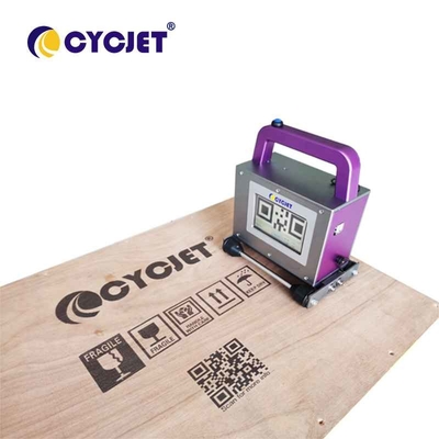 Φορητή φορητή CYCJET Handjet Inkjet ξύλινη περίπτωση εκτυπωτών αριθμού batch εκτυπωτών